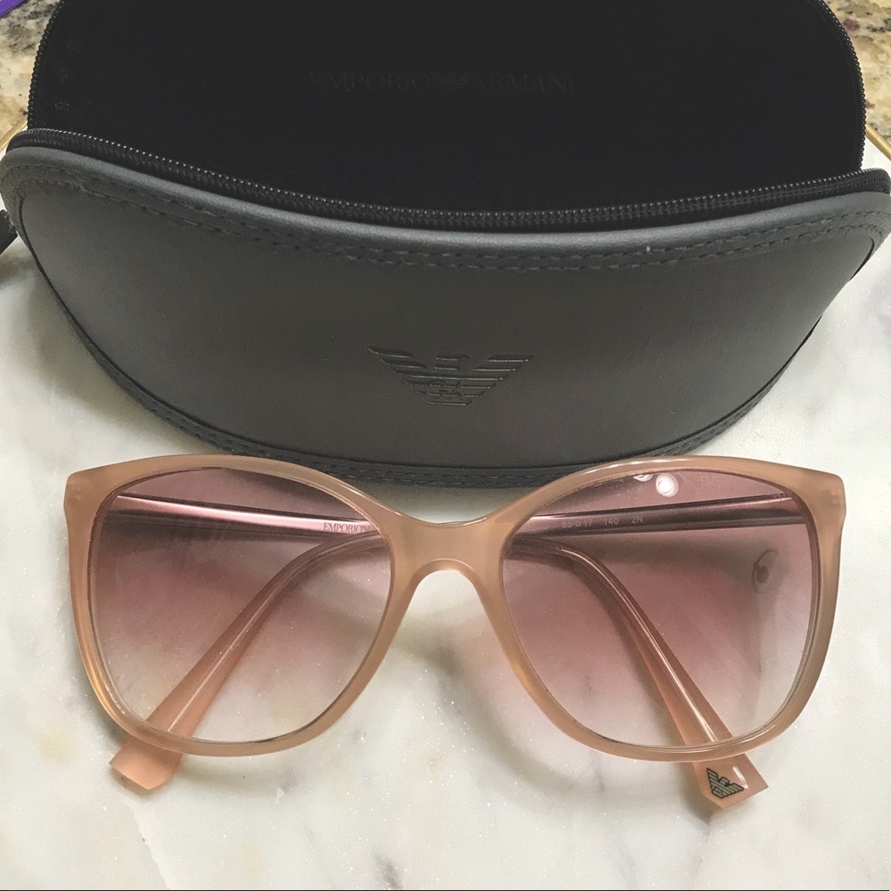 Emporio Armani Light Pink Sunglasses